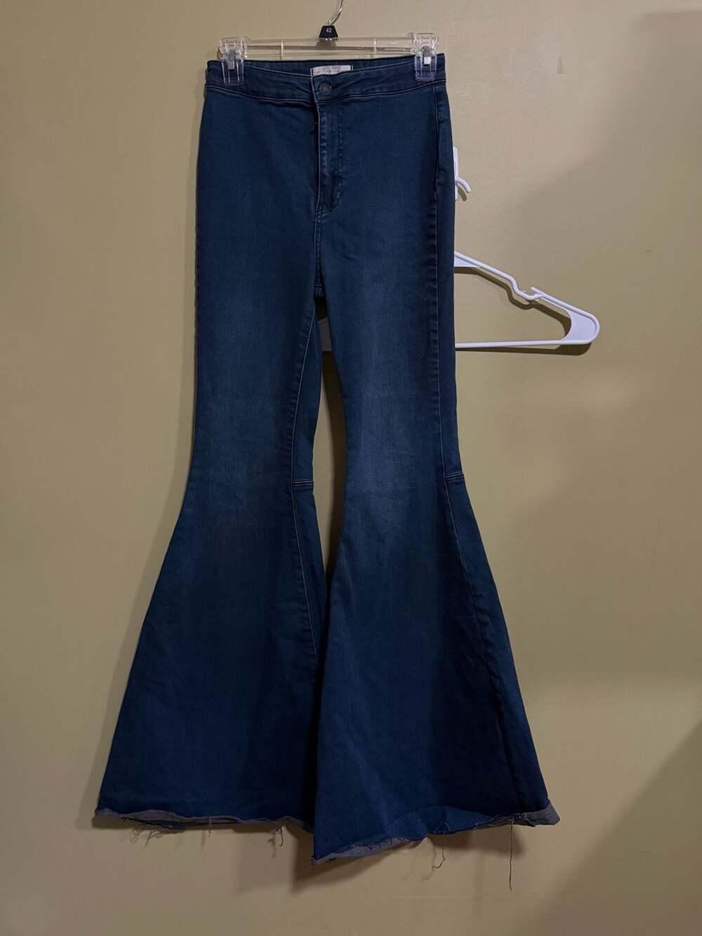 Free People Just Float On High Waist Flare Jeans